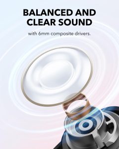 Soundcore A30i от Anker безжични слушалки-черни